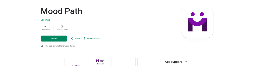 Moodpath (MindDoc) - stressinhallintasovellusta