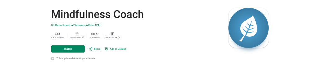 Mindfulness Coach - stressinhallintasovellusta