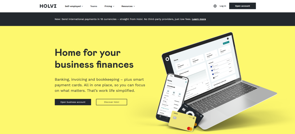 Holvi - mobiilipankkisovellu