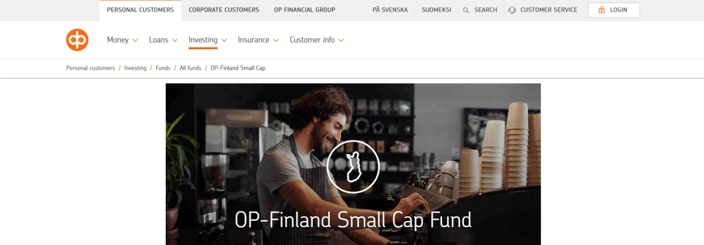 OP‑Finland Small Cap Fund - Sijoitusalusta Pienpääoma
